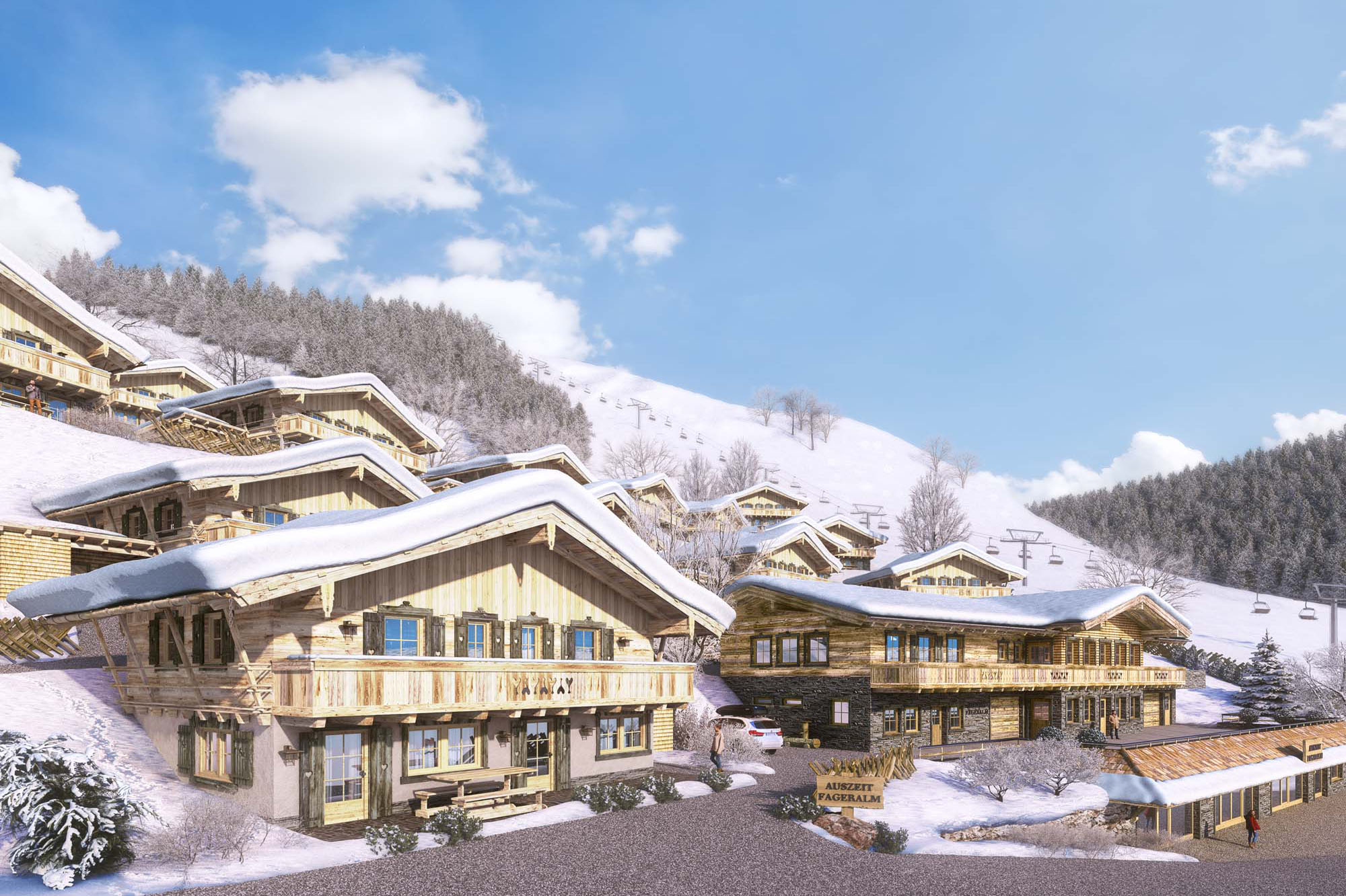 Hüttenurlaub im Winter in Forstau Bild 1